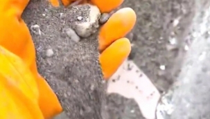 İnşaatları deniz kumuyla yapmışlar