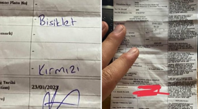 İzmir'de alkollü bisiklet sürücüsüne ceza kesildi