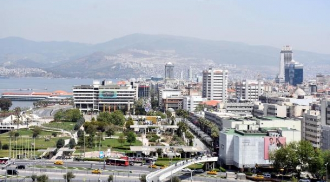 İzmir nüfus yoğunluğunun en fazla olduğu 3'üncü kent oldu