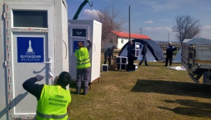 Kahramanmaraş ve çevresindeki 40 köyde İzmir dayanışması