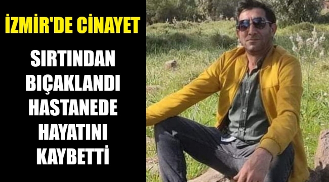 Kavgada sırtından bıçaklandı