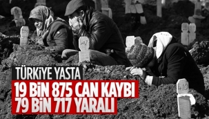 Kaybettiğimiz can sayısı açıklandı