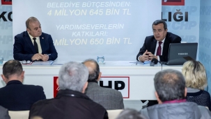 Konak'tan deprem bölgesine 7 milyon liralık destek gönderildi