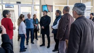 Kuşadası Belediye Başkanı Günel'den depremzedelere geçmiş olsun ziyareti