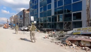 Mehmetçik devriyede! Yağmacıyı affetmeyin