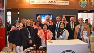 Menemen Belediyesi, ilçenin zenginliklerini fuarda tanıtıyor