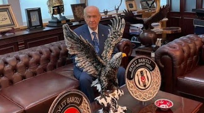 MHP lideri Bahçeli, Beşiktaş'tan istifa etti