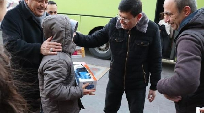 Nazilli Belediyespor'dan depremzede çocuklara sporla destek