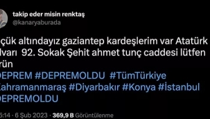 Şerefsizler! Takipçi için depremi kullandılar