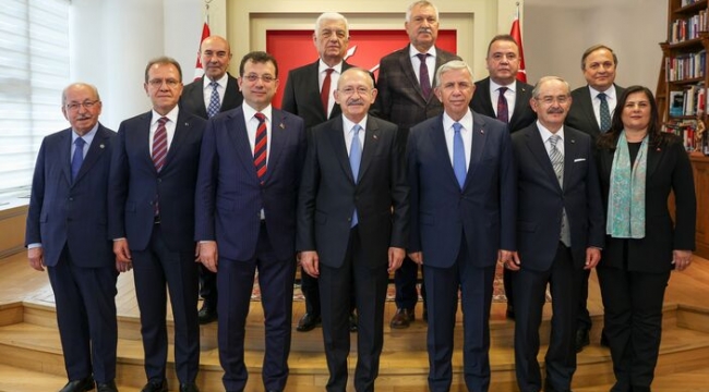 10 büyükşehir başkanında Kılıçdaroğlu'na destek