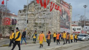 '57'nci Alay' korteji, Gelibolu'da