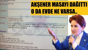 Akşener masayı dağıtınca, bir vatandaş hastanelik oldu