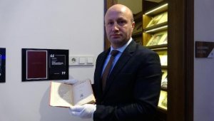 Atatürk'ün Çanakkale Savaşları ile ilgili okuduğu ilk kitap araştırma merkezinde sergileniyor
