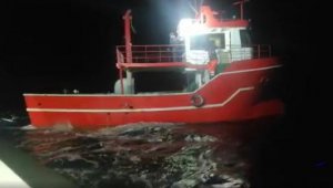 Ayvacık açıklarında 122 kaçak göçmen yakalandı