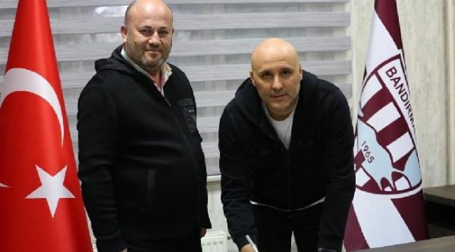 Bandırmaspor, teknik direktör Sami Uğurlu ile anlaştı