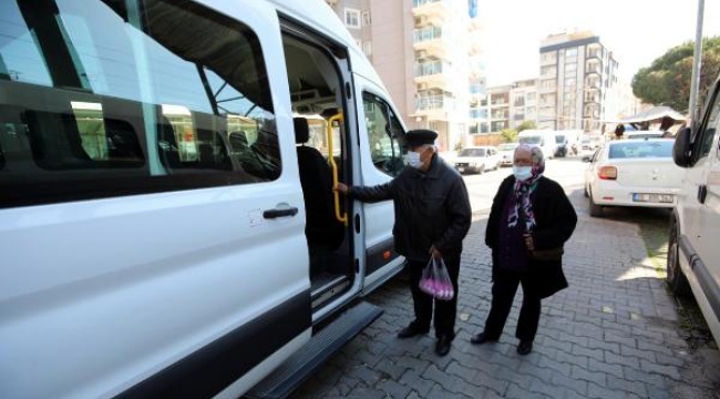 Bayraklı'da pazarlara 'ücretsiz servis'