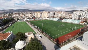 Belediye, Bornova Şehir Stadı'na yeni antrenman sahası ekledi