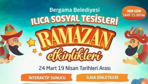 Bergama'da Ramazan etkinlikleri! Hem büyükler hem küçüklere...