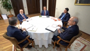 Beşli masadan ilk toplantı, ilk açıklama