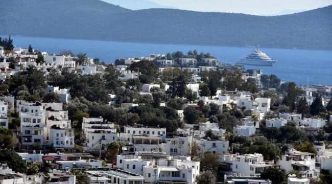 Bodrum'da 7 milyon liraya kiralık villa