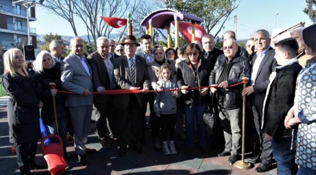 Bornova'da vefat eden siyasetçi Murat Taşer adına park açıldı