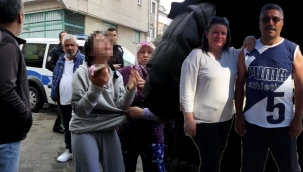 Bu kızın feryadı tüm mahalleyi inletti