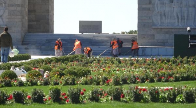 Çanakkale Şehitler Abidesi, '18 Mart Zafer töreni'ne hazırlanıyor