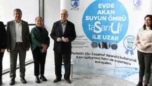 Çanakkale'de su tasarrufu için aparat dağıtımına başlandı