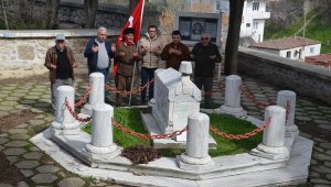 Çanakkale'ye yürüyen gazi torunu Gelibolu'da