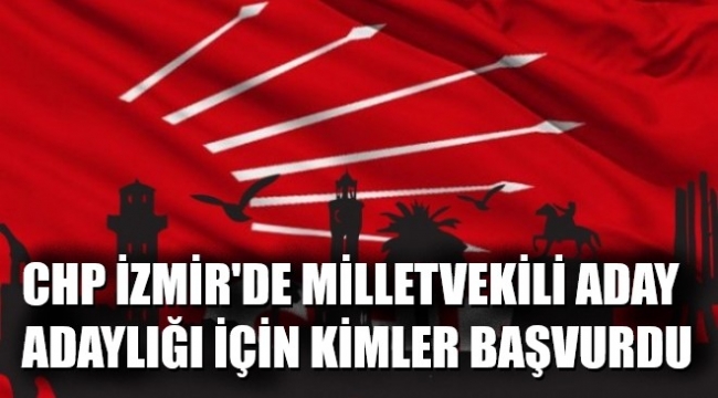 CHP'ye kimler adaylık başvurusu yaptı?