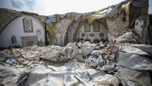 Depremde yıkılan Anadolu'nun ilk camisi Hatay Habib-i Neccar, restore ediliyor