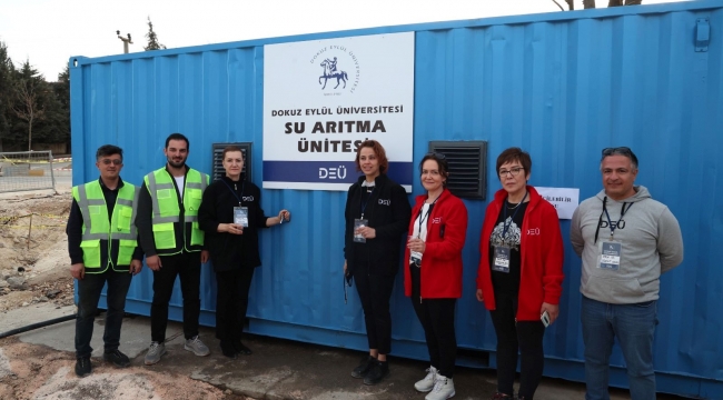 Dokuz Eylül Üniversitesi, Adıyaman konteyner kente arıtma kurdu