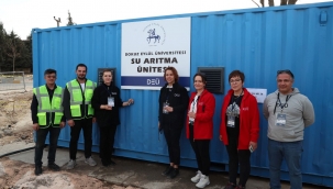 Dokuz Eylül Üniversitesi, Adıyaman konteyner kente arıtma kurdu