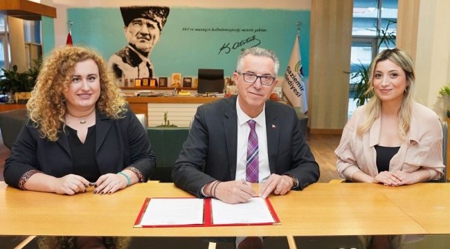 Gaziemir Belediyesi ile Pi Gençlik Derneği işbirliği anlaşması imzaladı
