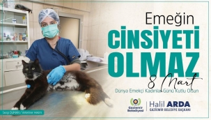 Gaziemir Belediyesi'nden 8 Mart'a özel çalışma: Emeğin cinsiyeti olmaz