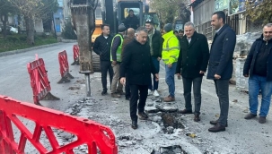 Gürçeşme Caddesi genişliyor! Altyapı çalışmaları bitmek üzere