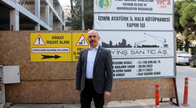 İzmir Atatürk İl Halk Kütüphanesi, 'Yaşayan Kütüphane' oluyor