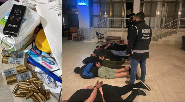 İzmir'de işadamlarına şantaj çetesine operasyon
