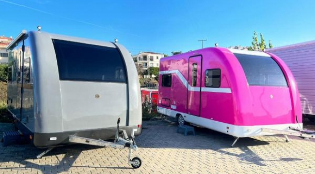 İzmir'de tiny house ve karavanlara talep arttı