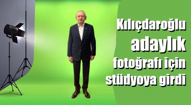Kılıçdaroğlu adaylık fotoğrafları çektiriyor