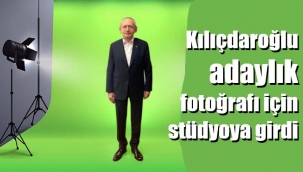 Kılıçdaroğlu adaylık fotoğrafları çektiriyor