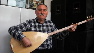 Kulalı mahalli sanatçıdan 'deprem' türküsü