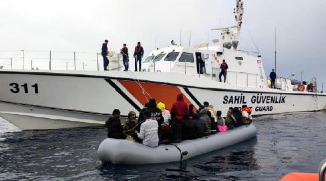 Kuşadası açıklarında ölüme itilen 70 kaçak göçmen kurtarıldı