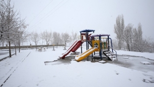 Mart kapıdan baktırdı! Kar yolları kapadı