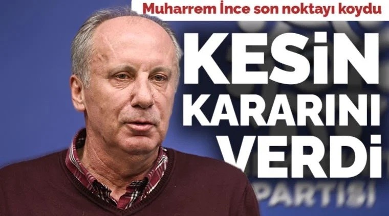 Muharrem İnce aday olacak mı? İşte kararı