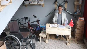 Muhtarın başlattığı 'Medikal Eşya Kütüphanesi' projesi hastalara şifa oluyor