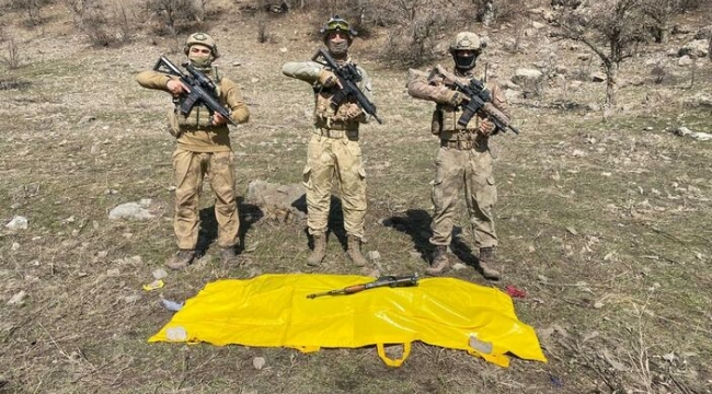 Sözde 'Botan' saha sorumlusu sarı torbada