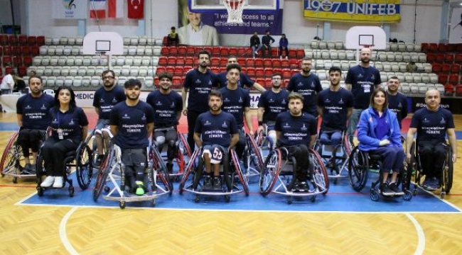 Tekerlekli sandalye basketbolda Avrupa maratonu