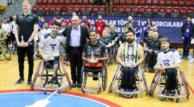 Tekerlekli sandalye basketbolda İzmir farkı