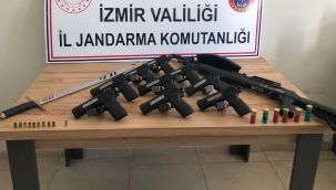 Villayı cephaneliğe çevirmişler